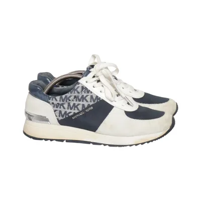 Baskets (Bleu, Blanc, Gris) de Michael Kors Cuir