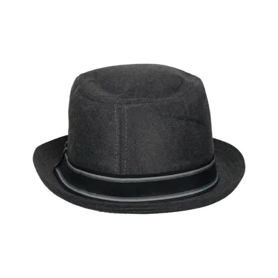 Fedora hat (Gray) from My Accessories Cotton, Polyester