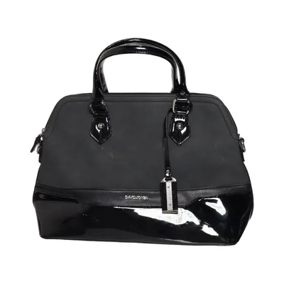Handtas (Zwart) van David Jones Polyester