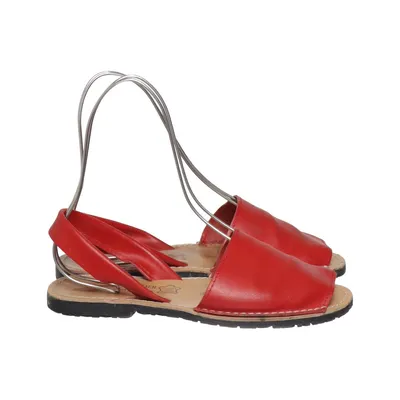 Sandals (Red) from Menorquina Leather