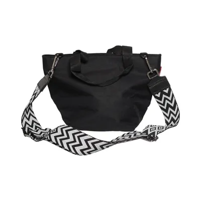 Skuldertaske (Sort, Hvid) fra Reisenthel Polyester