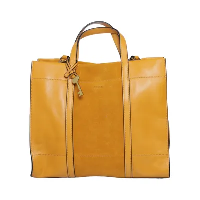Schoudertas (Geel, Oranje, Lila) van Fossil