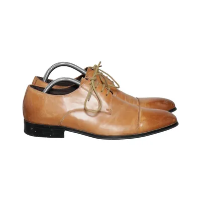 Derby schoenen (Bruin) van Belmondo Leer