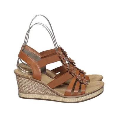 Wedges (Brown) from Rieker Leather