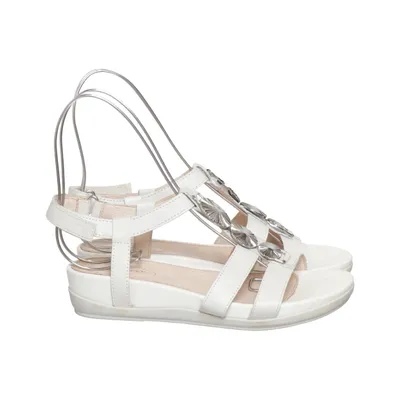Sandalen (Wit) van Stonefly Leer