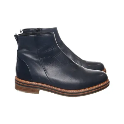 Bottines (Bleu) de Zinda Cuir