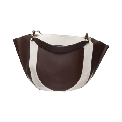 Shoulder-bag (Brown, White) from Wandler