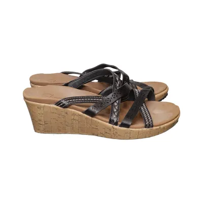 Wedges (Black, Brown) from Skechers