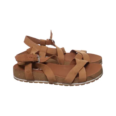 Sandals (Brown) from Timberland Leather