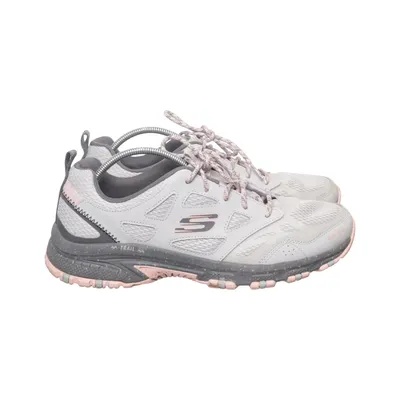 Trainingsschoenen (Grijs, Roze) van Skechers Leer