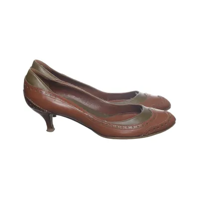 Pumper (Brun, Grøn) fra Alexander McQueen Læder