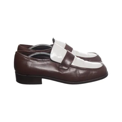Loafers (Bruin, Wit) van Uno Piu Uno Leer