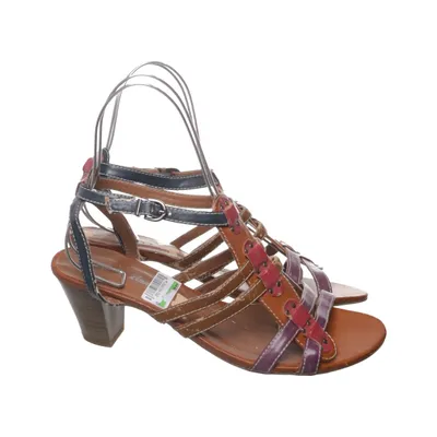 High heels (Brown, Purple, Multicolored) from Via della Rosa