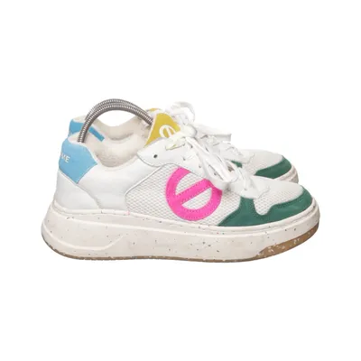 Sneakers (Hvid, Flerfarvet) fra No Name Læder