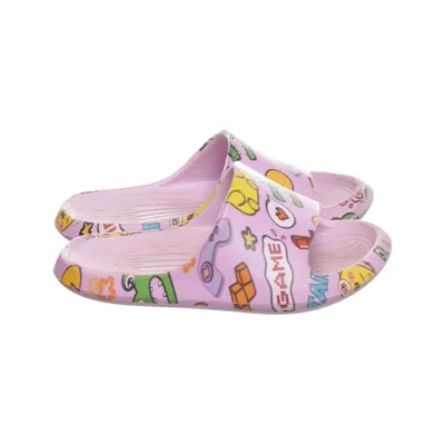 Mules (Violet, Multicolore)