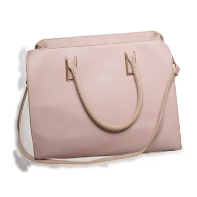 Handväska (Rosa) från Accessoires Polyester, Polyuretan