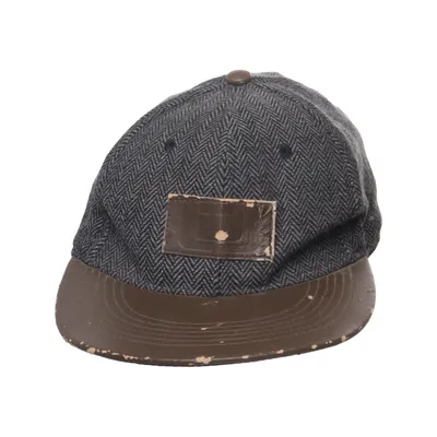 Baseball cap (Gray, Brown) from Chapter Polyester, Polyurethane, Wool