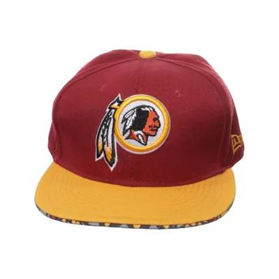 Baseball cap (Red, Yellow, Multicolored) from New Era Acrylic, Wool