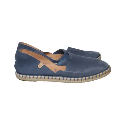 Espadrilles (Bleu) de Verbenas Cuir