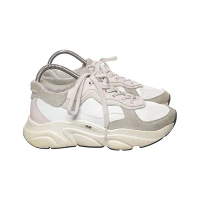Trainers (White, Gray, Pink) from Hub Leather