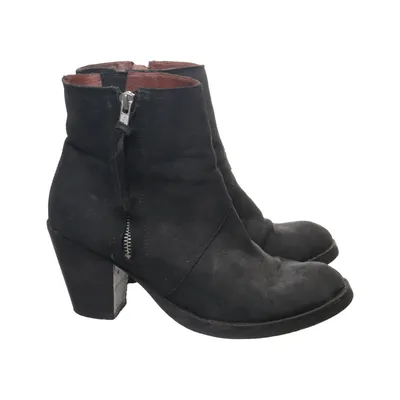 Heeled boots (Black) from Akira Leather