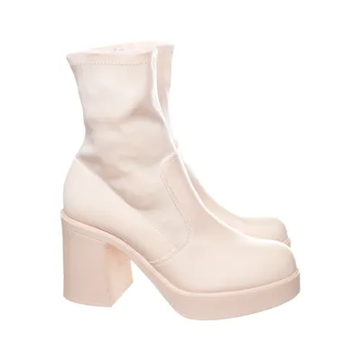 Laarzen met hak (Beige) van Even & Odd