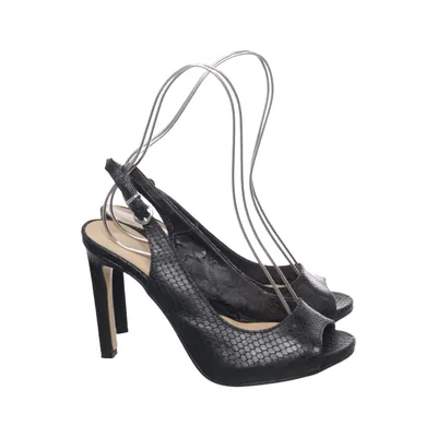 High heel sandals (Black) from Mai Piú Senza Leather
