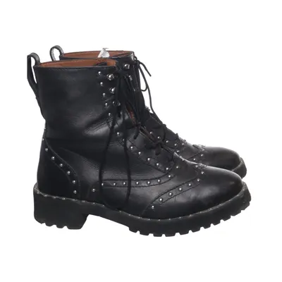 Laced boots (Black) from H&M