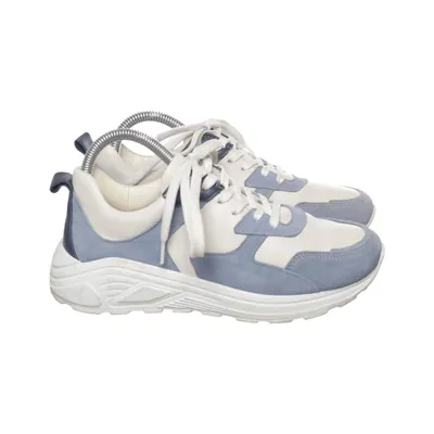 Trainers (Beige, Blue) from La Shoe