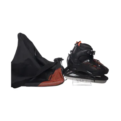 Ice skates (Black, Orange) from Oxelo