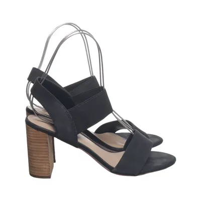 High heel sandals (Black) from Dune