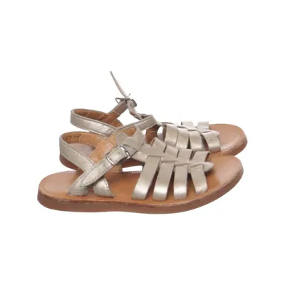 Sandals (Silver) from Pom d'Api Leather