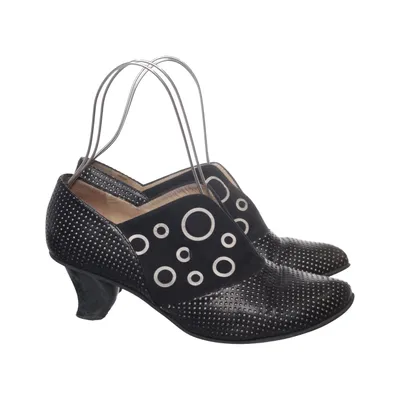 Heeled boots (Black, White) from Lisa Tucci