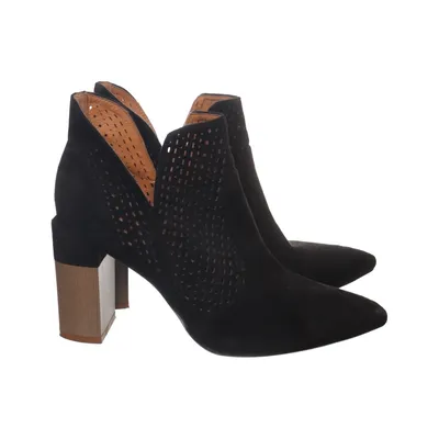 Bottes à talons (Noir) de Bella Paris Suédine