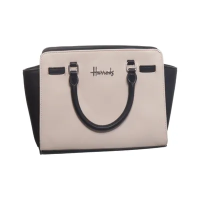 Handväska (Svart, Beige) från Harrods Polyester, Polyuretan