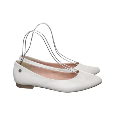 Ballerines (Blanc) de Venturini Cuir
