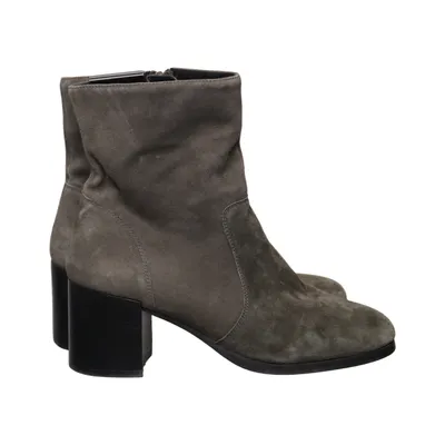 Bottes à talons (Vert) de Steven Cuir