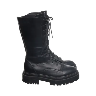 Snørestøvler (Sort) fra Nasty Gal