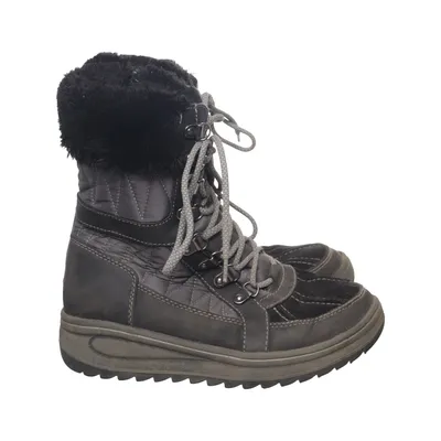 Veterlaarzen (Zwart, Grijs) van Corona Polyester
