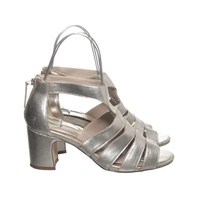 Højhælede sandaler (Guld) fra Zara Basic Collection