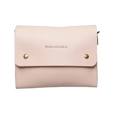 Shoulder-bag (Pink, Brown) from Piquadro
