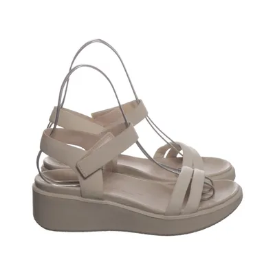 Sandalen (Ecco Flowt Wedge LX) van Ecco Leer
