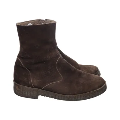 Ankle boots (Brown) from Bama Polyurethane, Wool