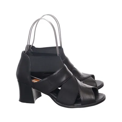 Heeled boots (Black) from Janet D. Leather