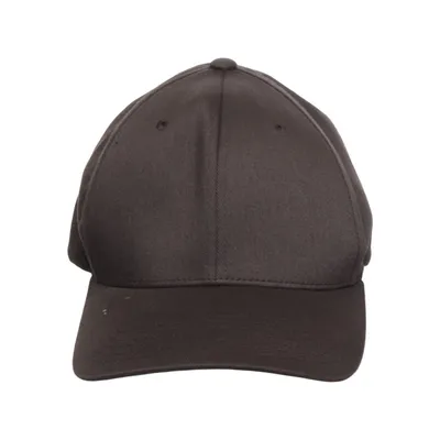Honkbalpet (Zwart) van Yupoong Katoen, Elastaan, Polyester