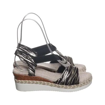 Wedges (Black, Gold, Beige)