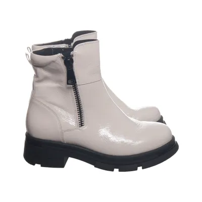 Boots (Beige, Svart) från Caprice Skinn