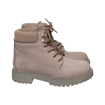 Laced boots (Gray) from Darkwood Leather