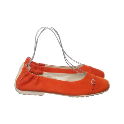 Ballerines (Orange) de Mania Cuir