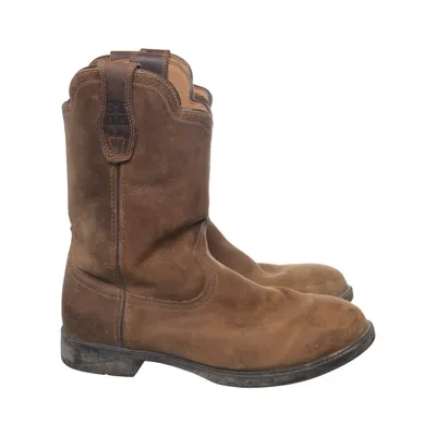 Bottes de cow-boy (Marron) de TDK Cuir